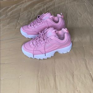 Fila Disruptor II shoes Pink sz 9